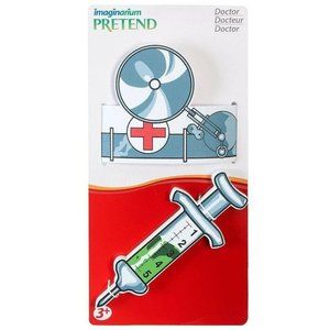 Imaginarium Halloween Costume Kids Pretend Doctor Roleplay Toy Syringe Nurse